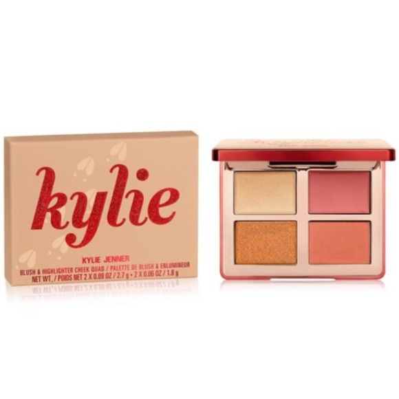 Kylie Jenner Blush & Highlighter Cheek Quad - Picture 9 of 16